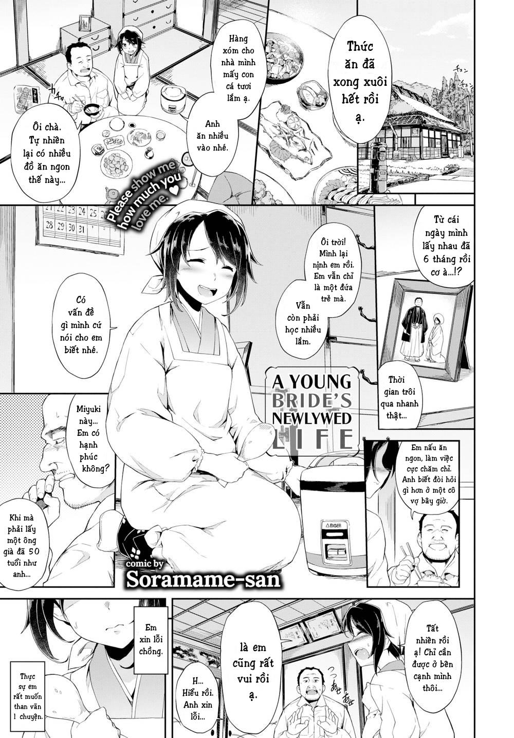 Đọc truyện hentai A Young bride's newlywed life - Oneshot