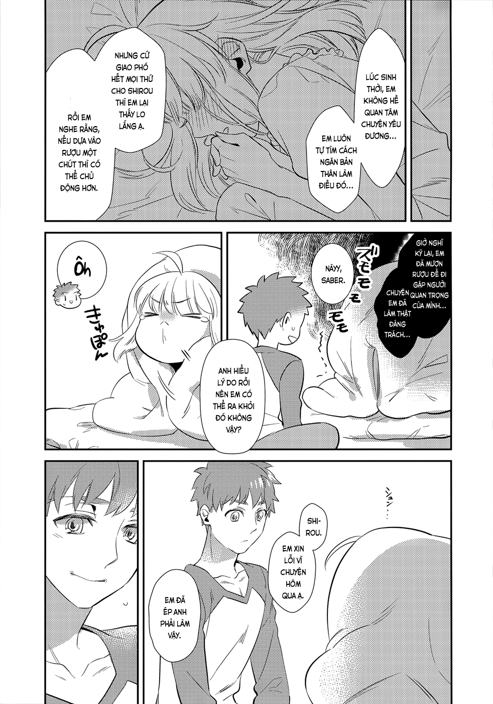 Đọc truyện hentai Ma men đưa lối (Fate/stay night) - Oneshot