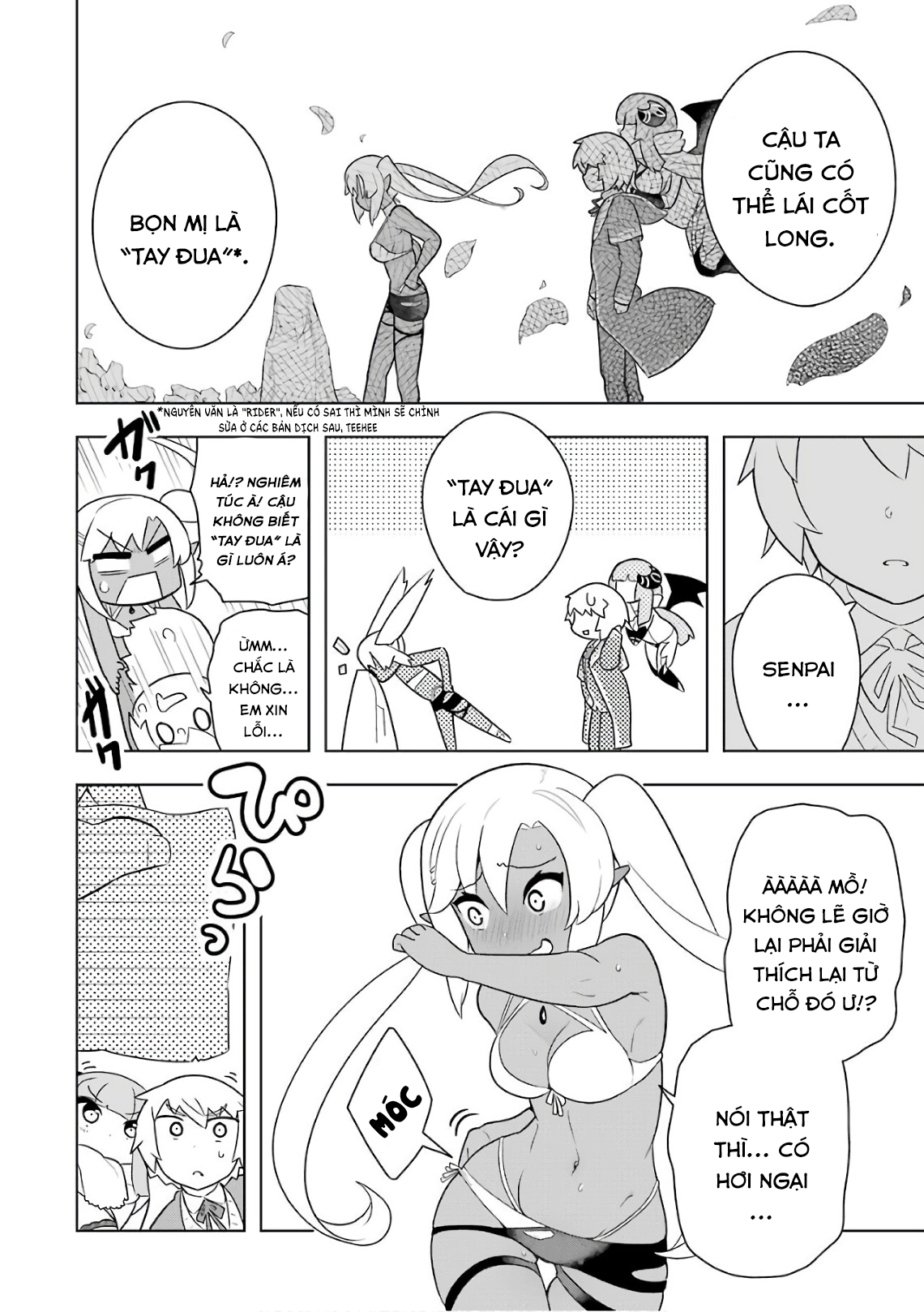 Đọc truyện hentai Tôi không có duyên với Bạch Ma Thuật, thế còn Hắc Ma Thuật thì sao? - Chap 6 [Lần đầu đi công tác!]