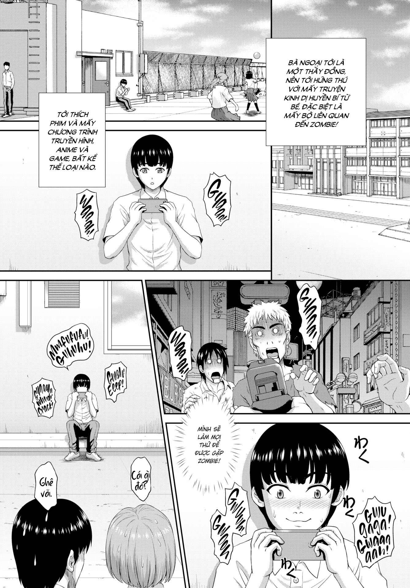 Đọc truyện hentai Cách để duy trì sự sống cho một cô gái Zombie - Chapter 1: Biến cố