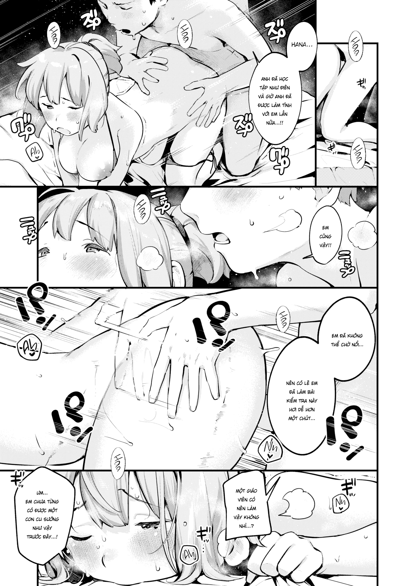 Đọc truyện hentai Bài giảng ngọt ngào của Hana-chan sensei. - Oneshot