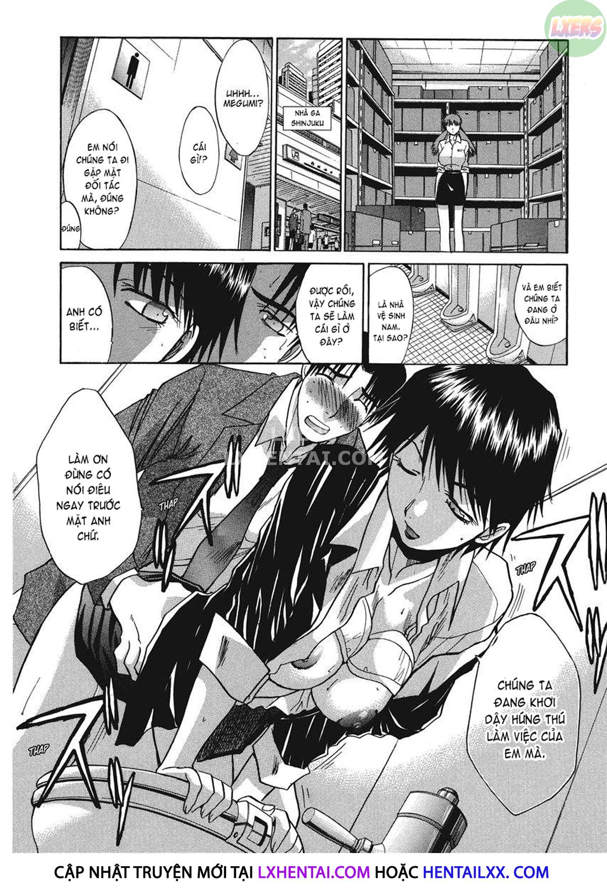 Đọc truyện hentai Hello Work - Chap 4