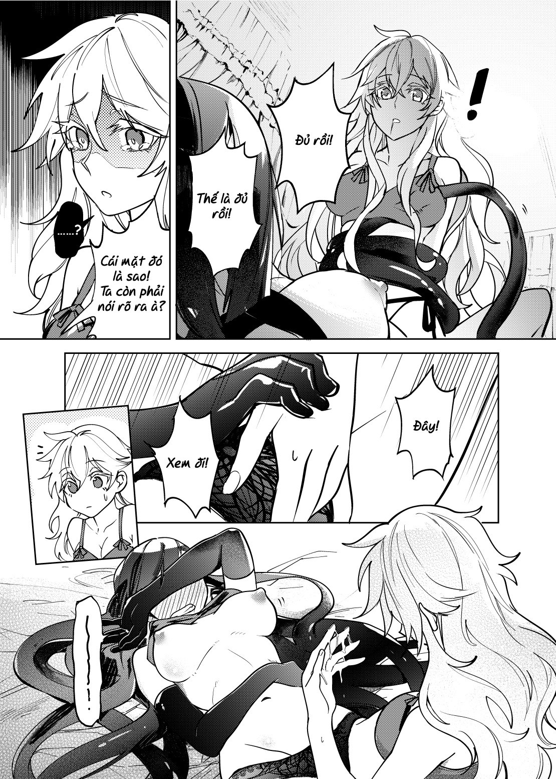 Đọc truyện hentai Tiểu Bạch và Ả Phù Thủy - Oneshot