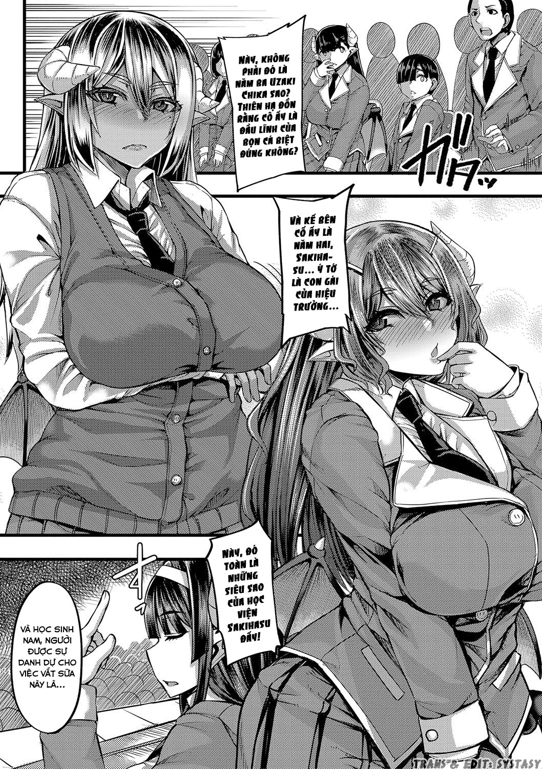 Đọc truyện hentai Succubus Sakusei-bu - Chap 1