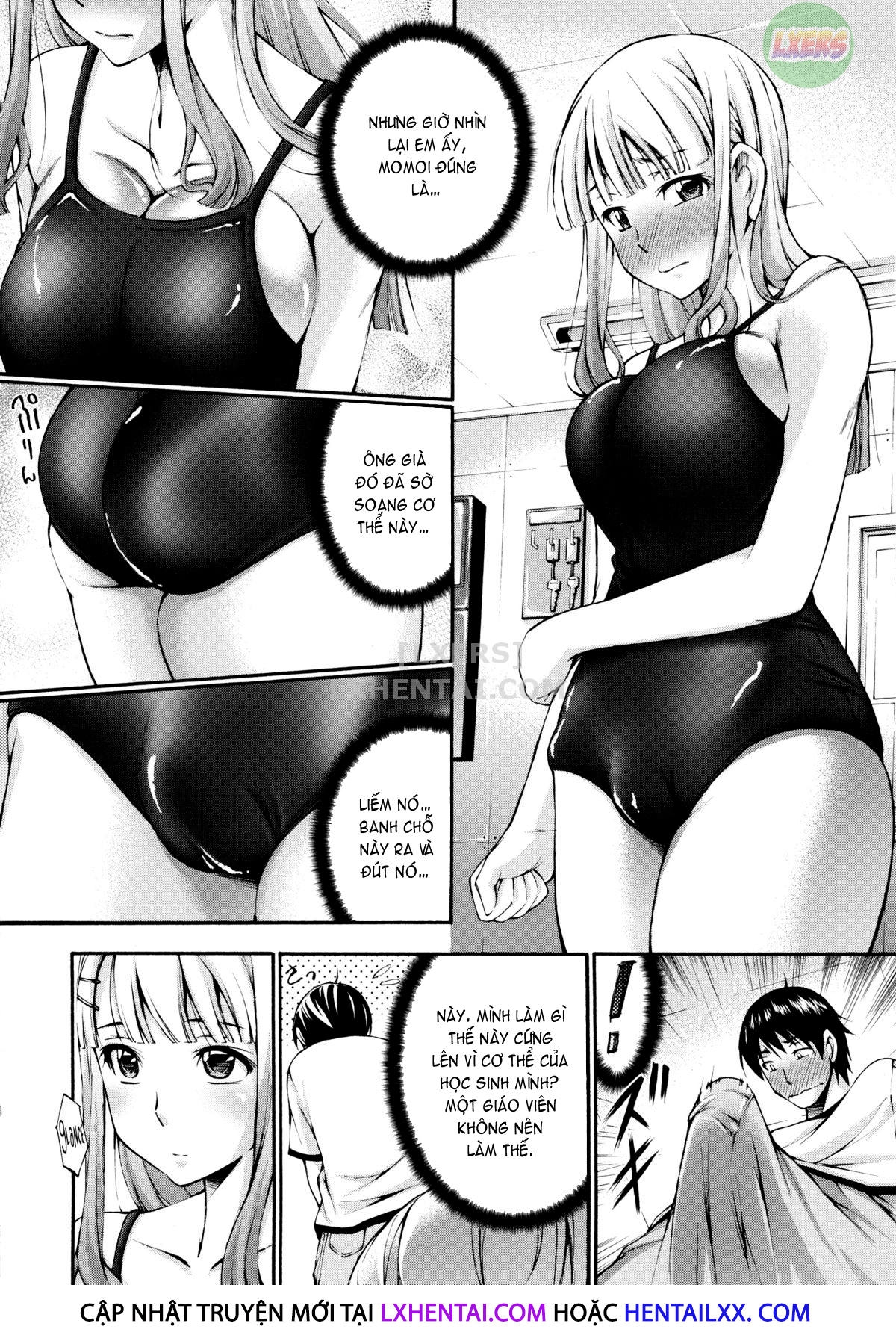 Đọc truyện hentai Houkei Nama Ijiri + Bonus Leaflet - Chap 6 - Bí mật của tôi và thầy