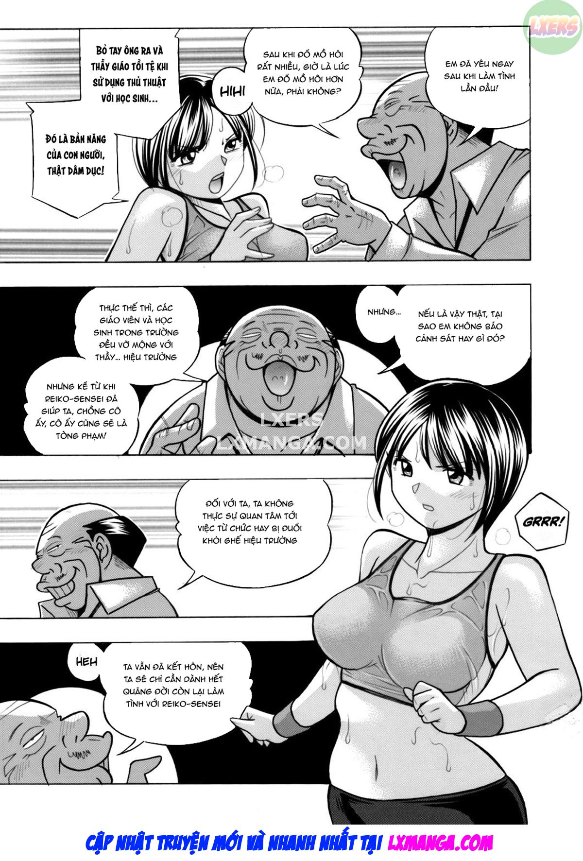Đọc truyện hentai Nữ giáo viên dâm đãng và em học sinh may mắn - Chap 4