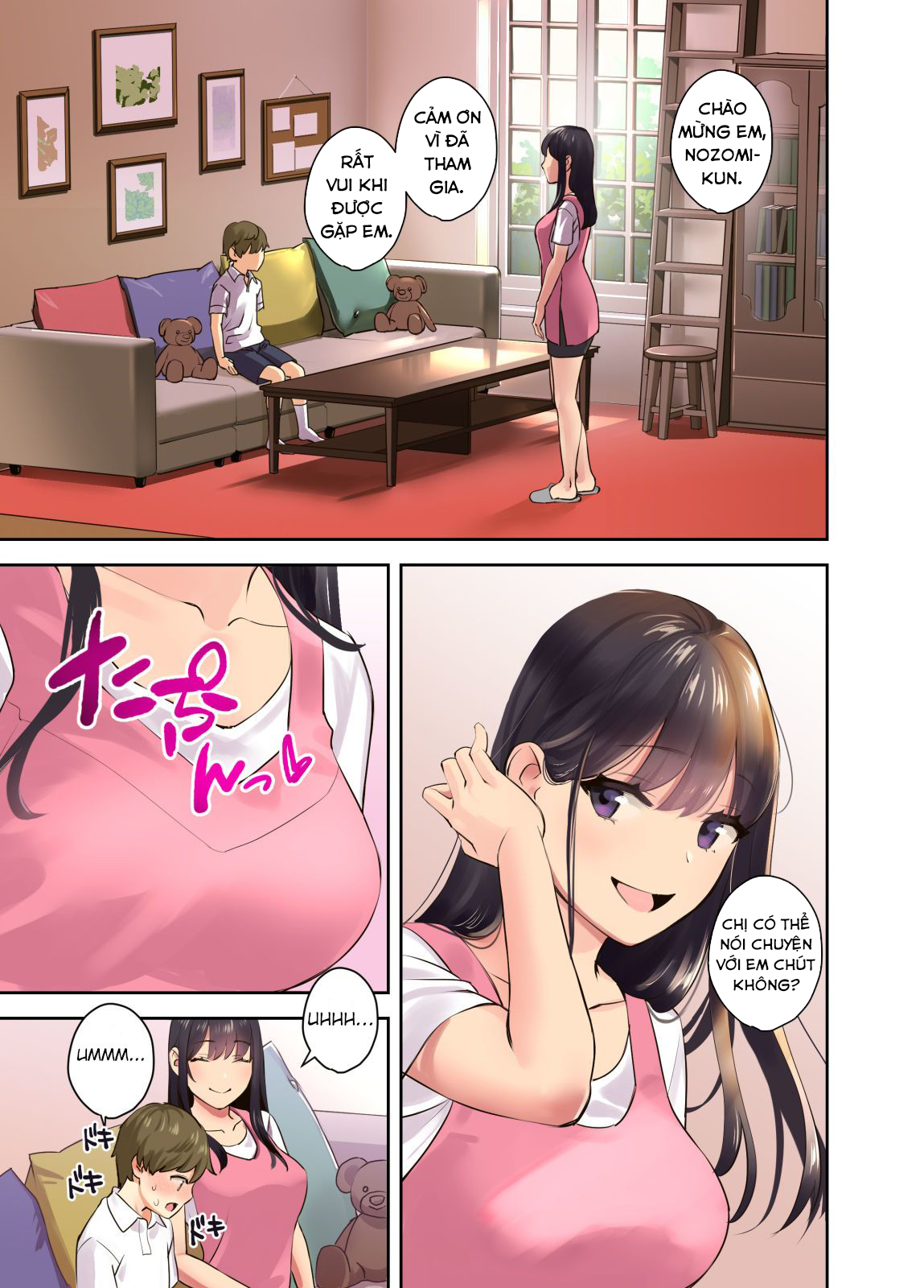 Đọc truyện hentai Câu chuyện về cuộc huẩn luyện thể chất với các chị gái của tôi - Chap 1.1