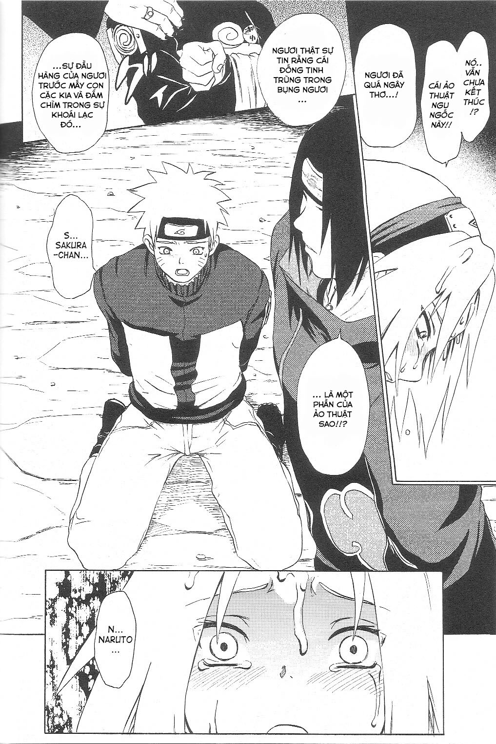Đọc truyện hentai Naruto đứng nhìn cô bạn bị hiếp - Oneshot