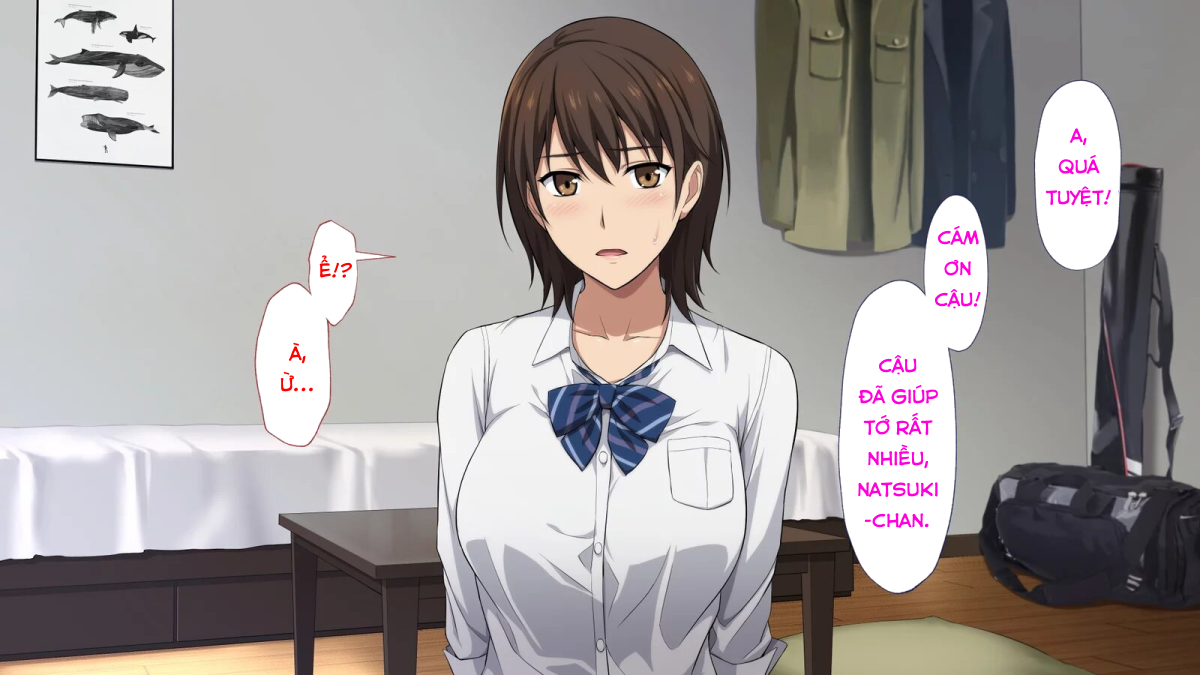 Đọc truyện hentai Netorareta JoshiMane ~Migite no Daida wa Ace no Kanojo~ - Chap 2