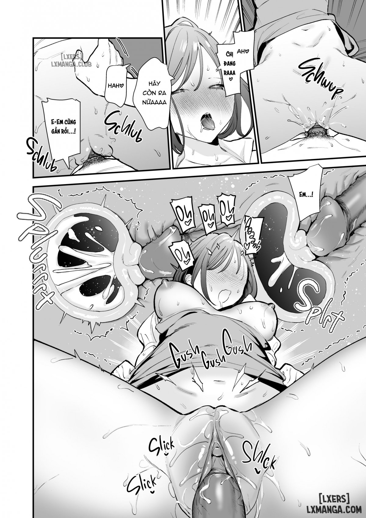 Đọc truyện hentai Kyonyuu Otaku Joshi to NeCafe de Off-Pako - Oneshot