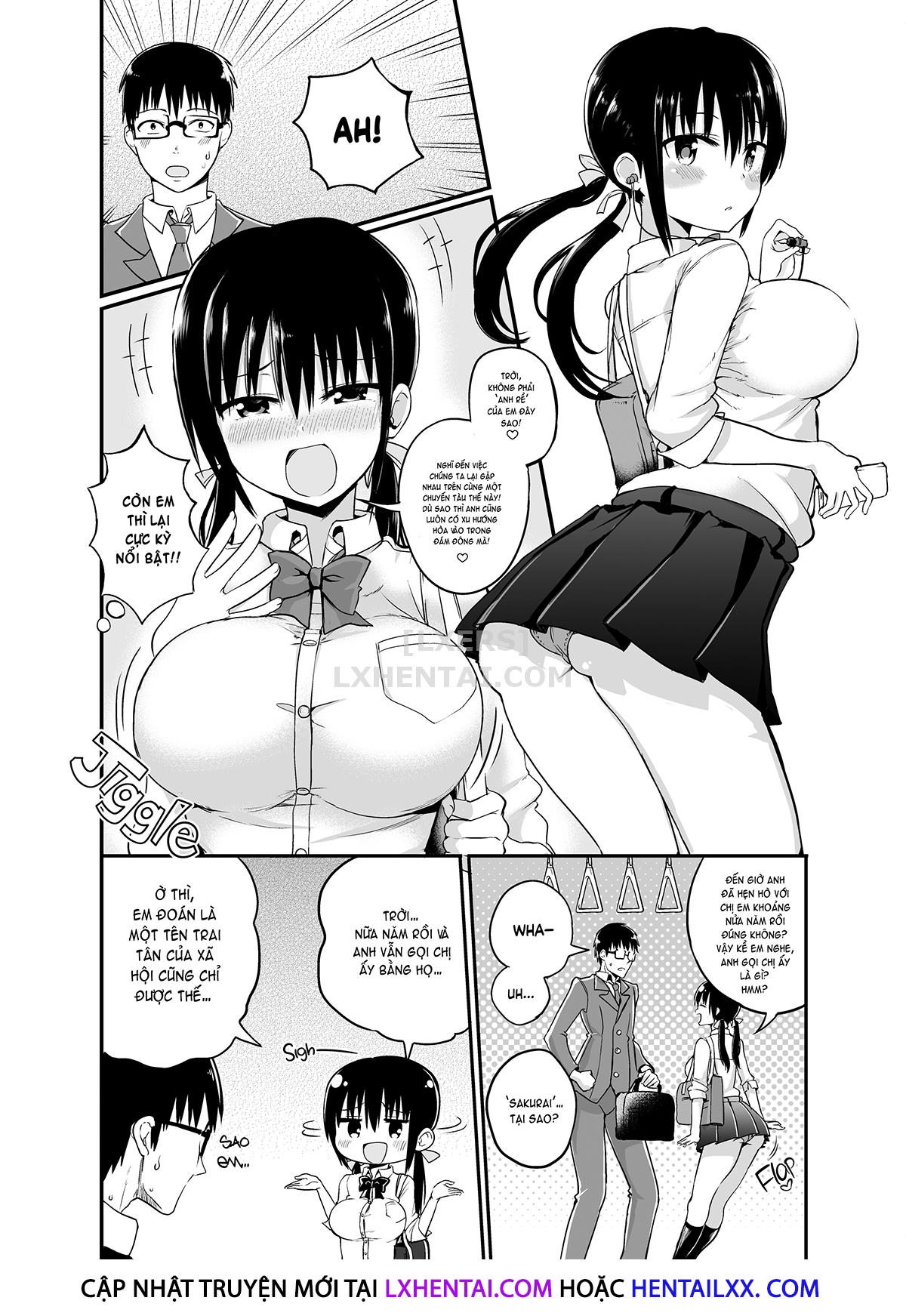 Đọc truyện hentai Sakurai:02 - My Girlfriend's Little Sister is a Hot Devil - Oneshot