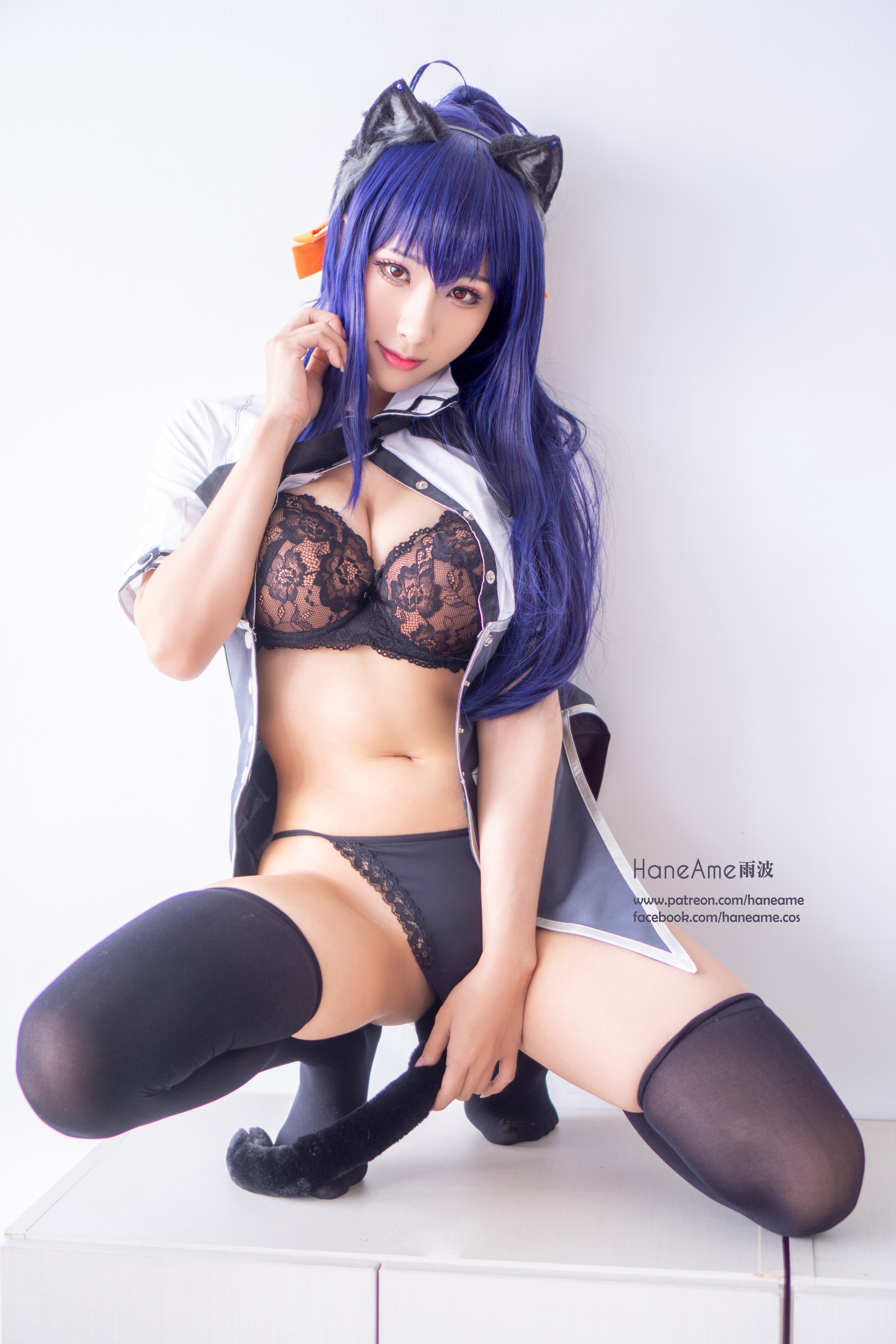 Đọc truyện hentai Tuyển tập Albums siêu phẩm Cosplay - Chap 1095 - Hana Bunny & Hane Ame - DXD Rias+Akeno
