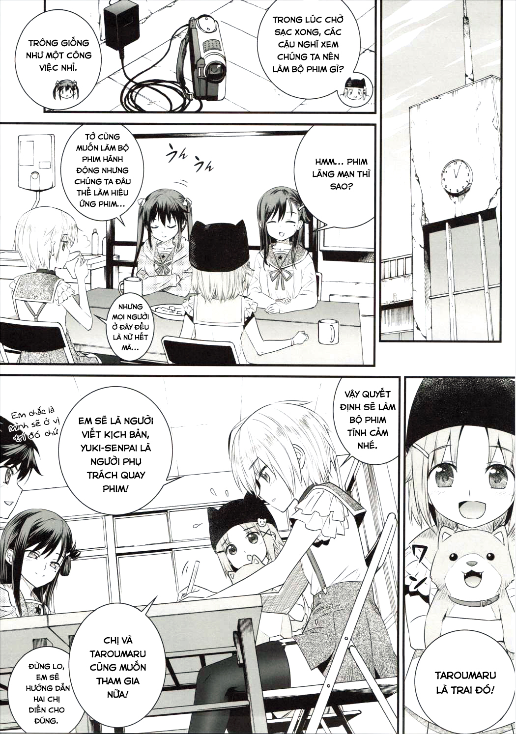 Đọc truyện hentai Mii-kun Bukatsu Yamenaide! (Gakkou Gurashi!) - Oneshot