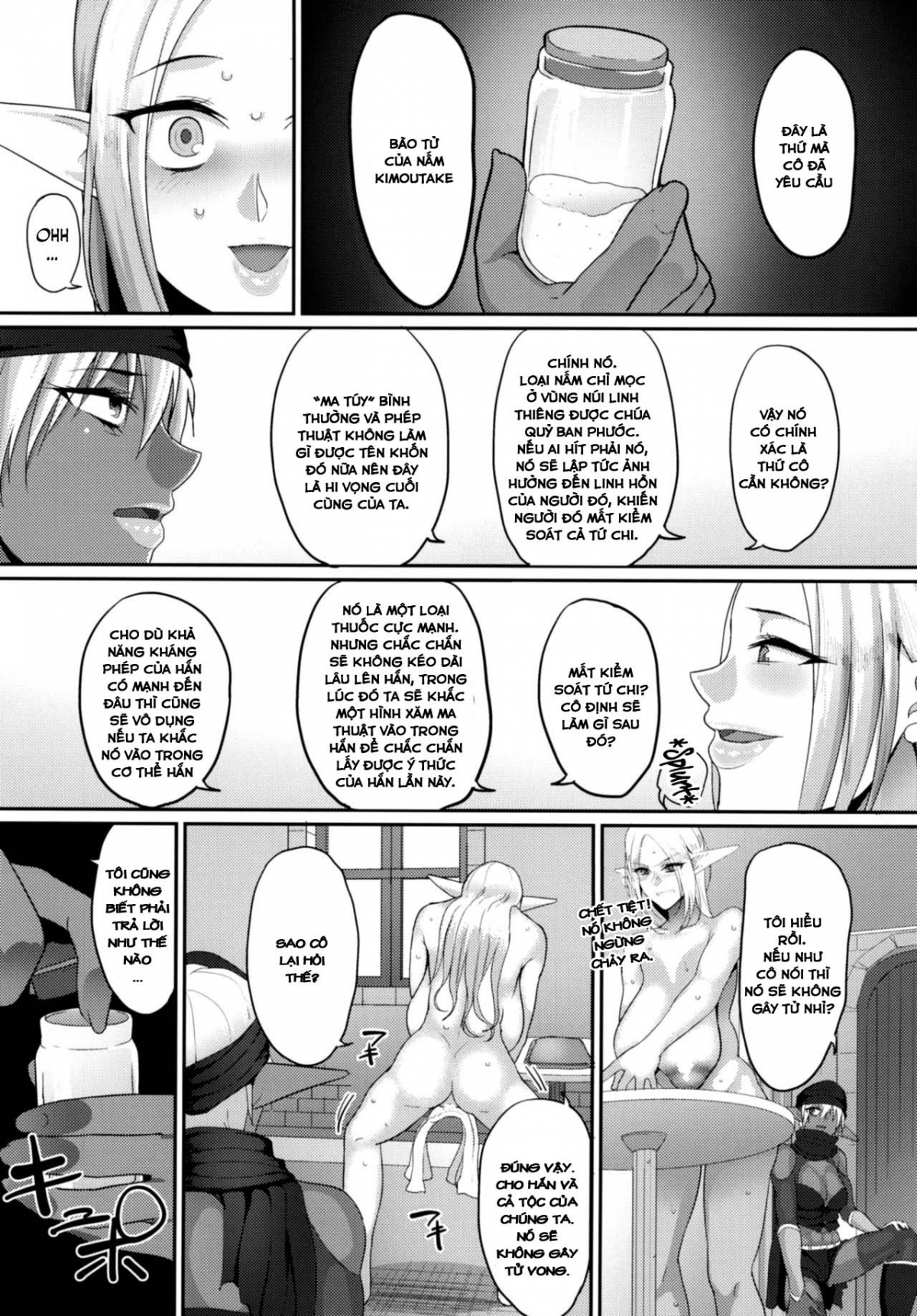 Đọc truyện hentai Takabisha Elf Kyousei Konin - Chap 3 - Không ai nhắc thớt cũng không nhớ :(