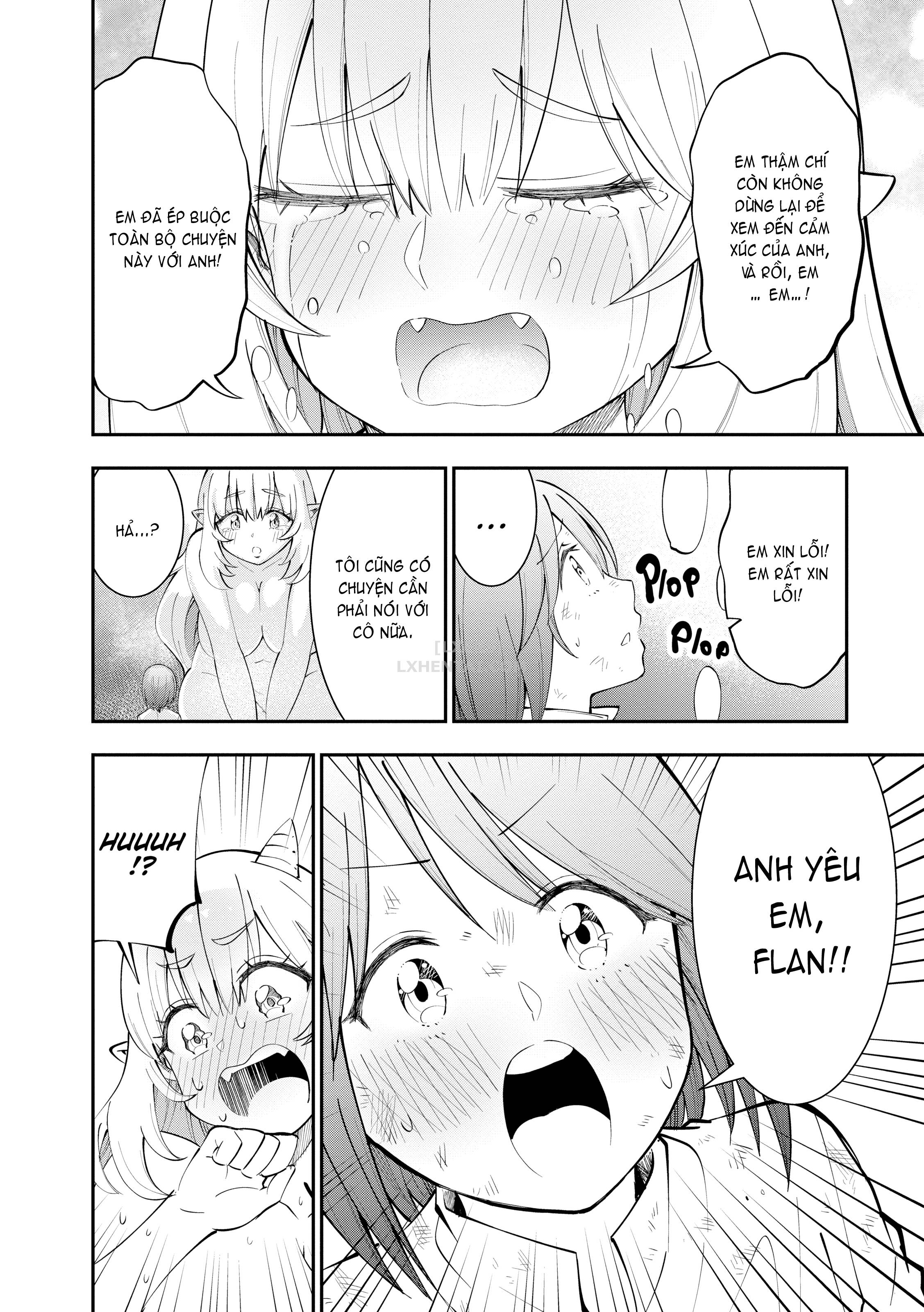 Đọc truyện hentai Monster Girls With a Need for Seed - Chap 10 - Loto & Flan