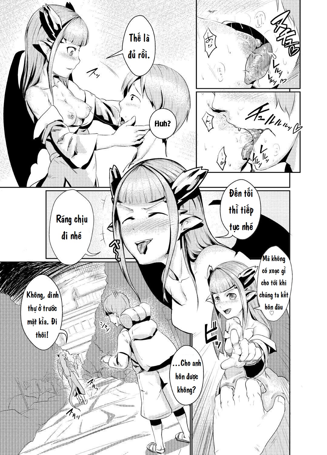 Đọc truyện hentai Ryuukainraku - Oneshot