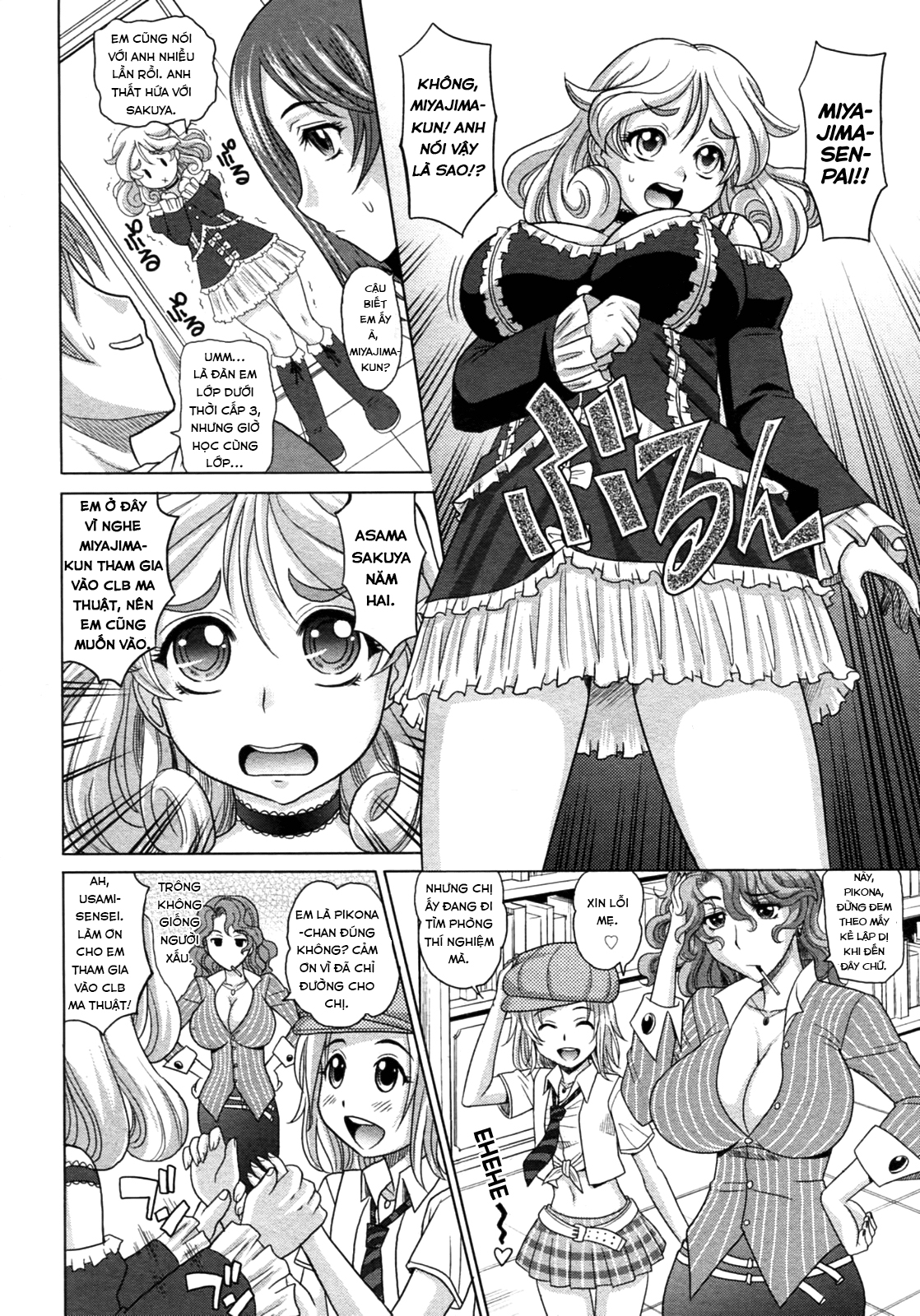 Đọc truyện hentai Mahouteki Na Kanojo - Chap 2