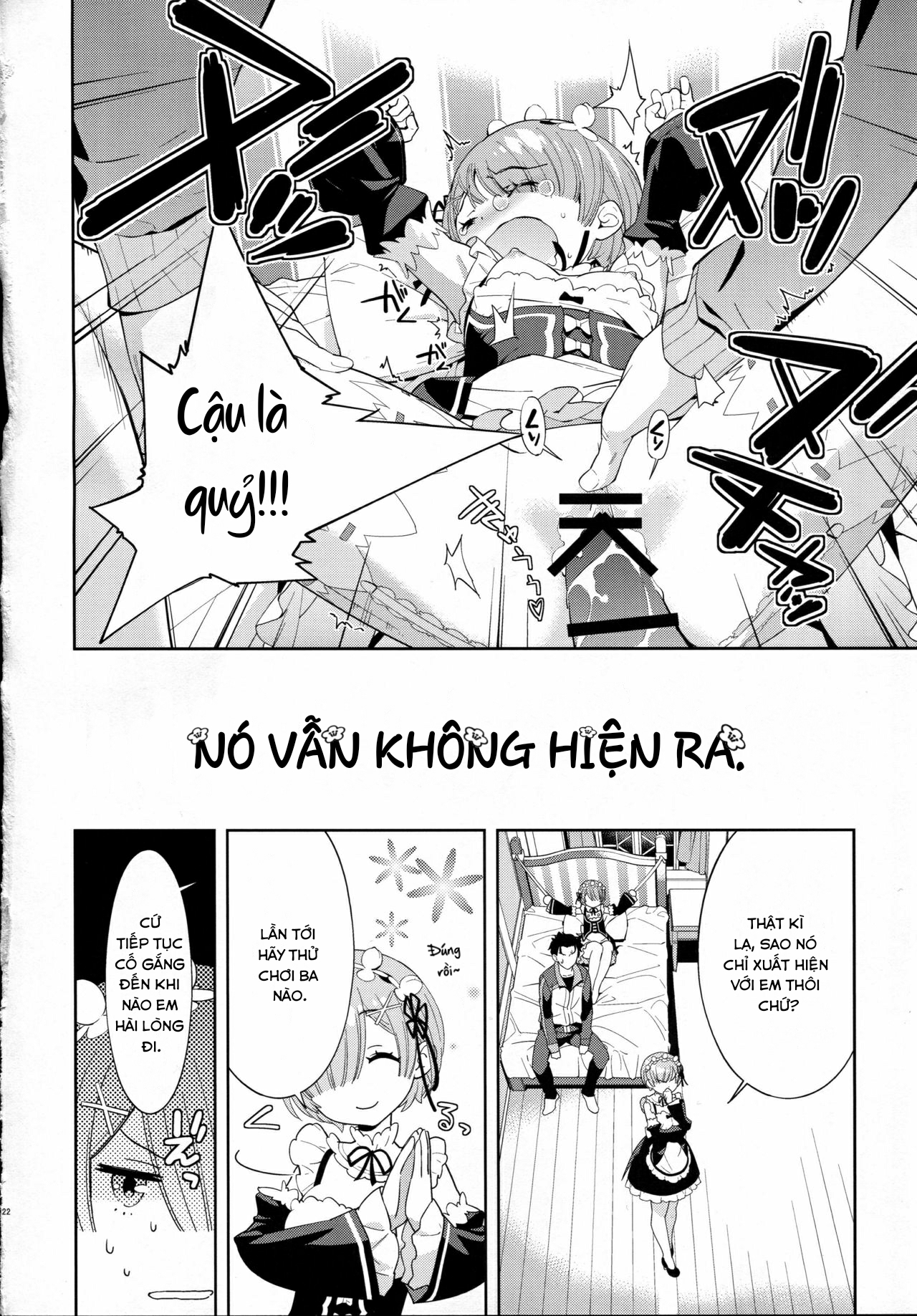 Đọc truyện hentai CHOICE 2 (Re: Zero kara Hajimeru Isekai Seikatsu) - Oneshot