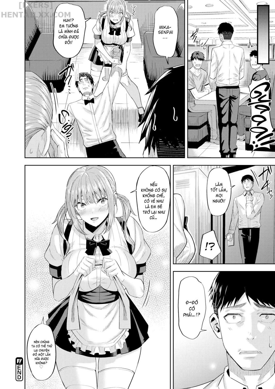 Đọc truyện hentai Dangerous Waitress - Oneshot