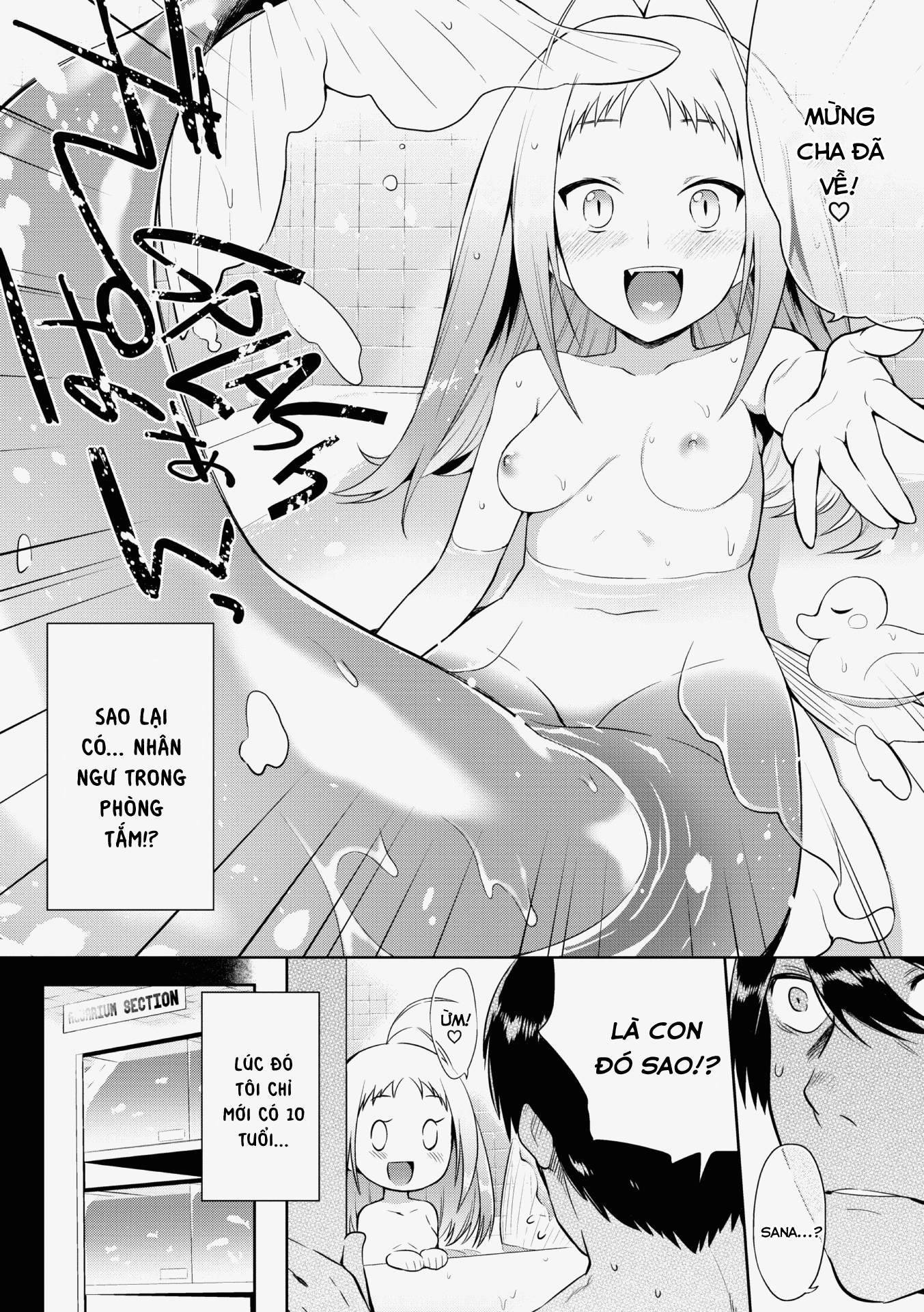 Đọc truyện hentai Cách Để Nuôi Mỹ Nhân Ngư - Oneshot