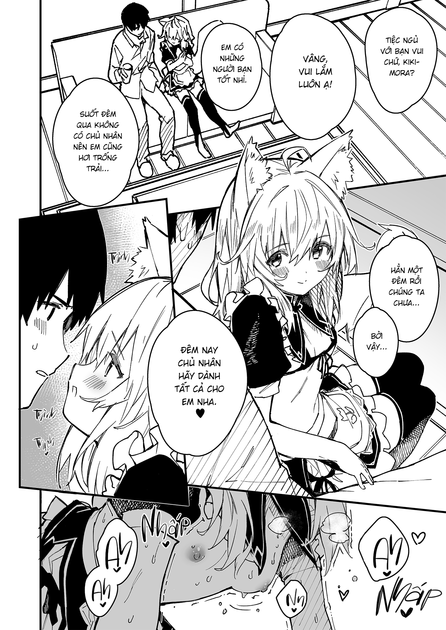 Đọc truyện hentai Sống Cùng Nàng Tai Thú - Ngoại truyện 6