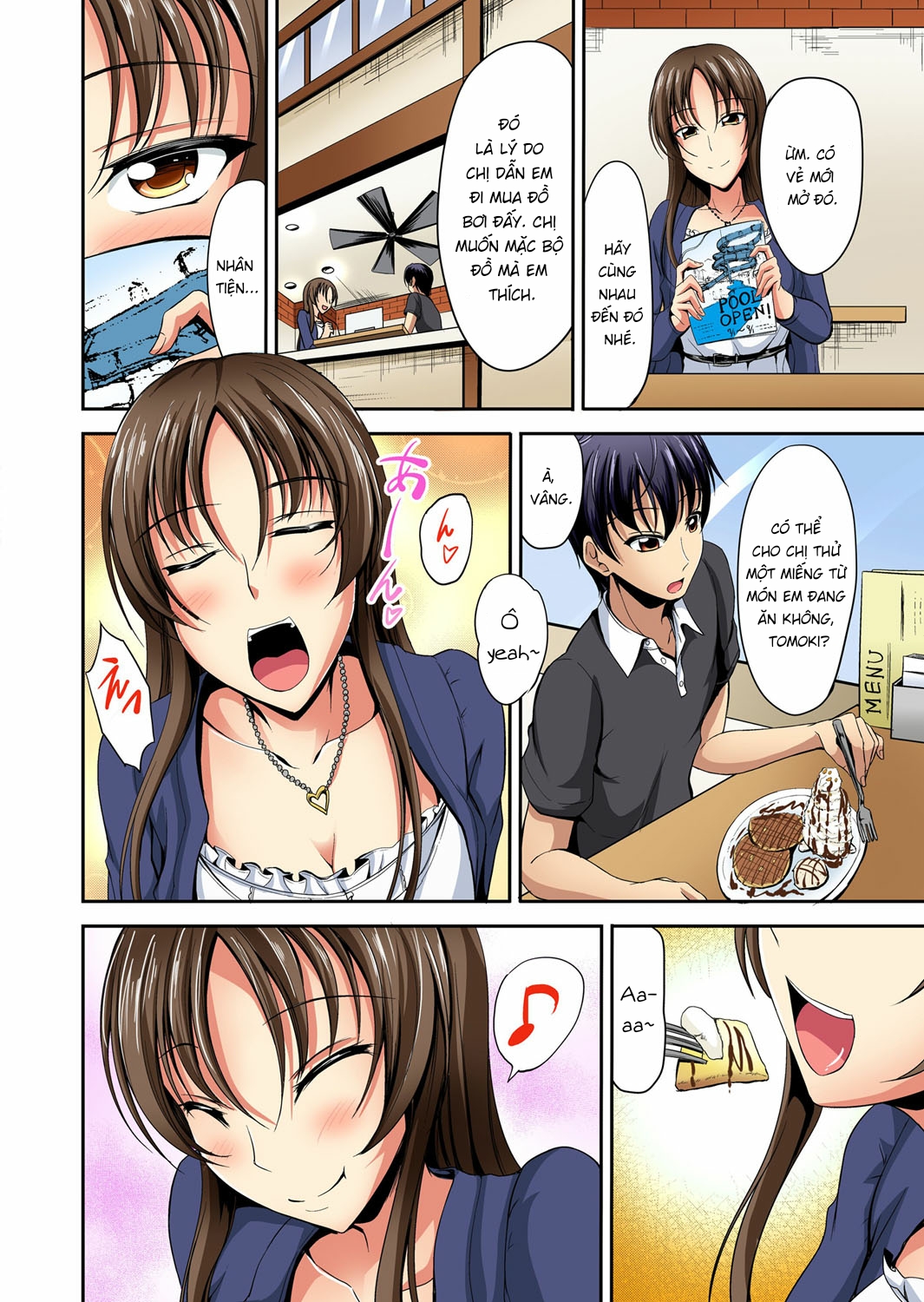 Đọc truyện hentai Sisters Sandwich - Chap 4