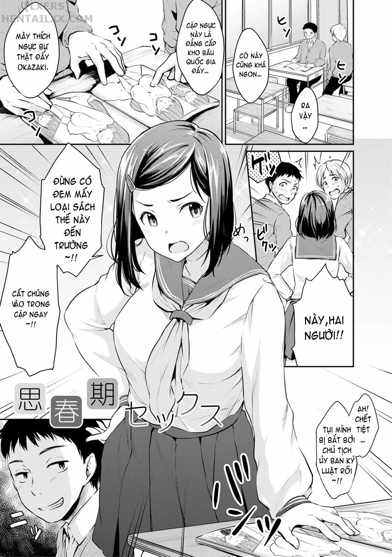 Đọc truyện hentai Shishunki Sex - Chap 1
