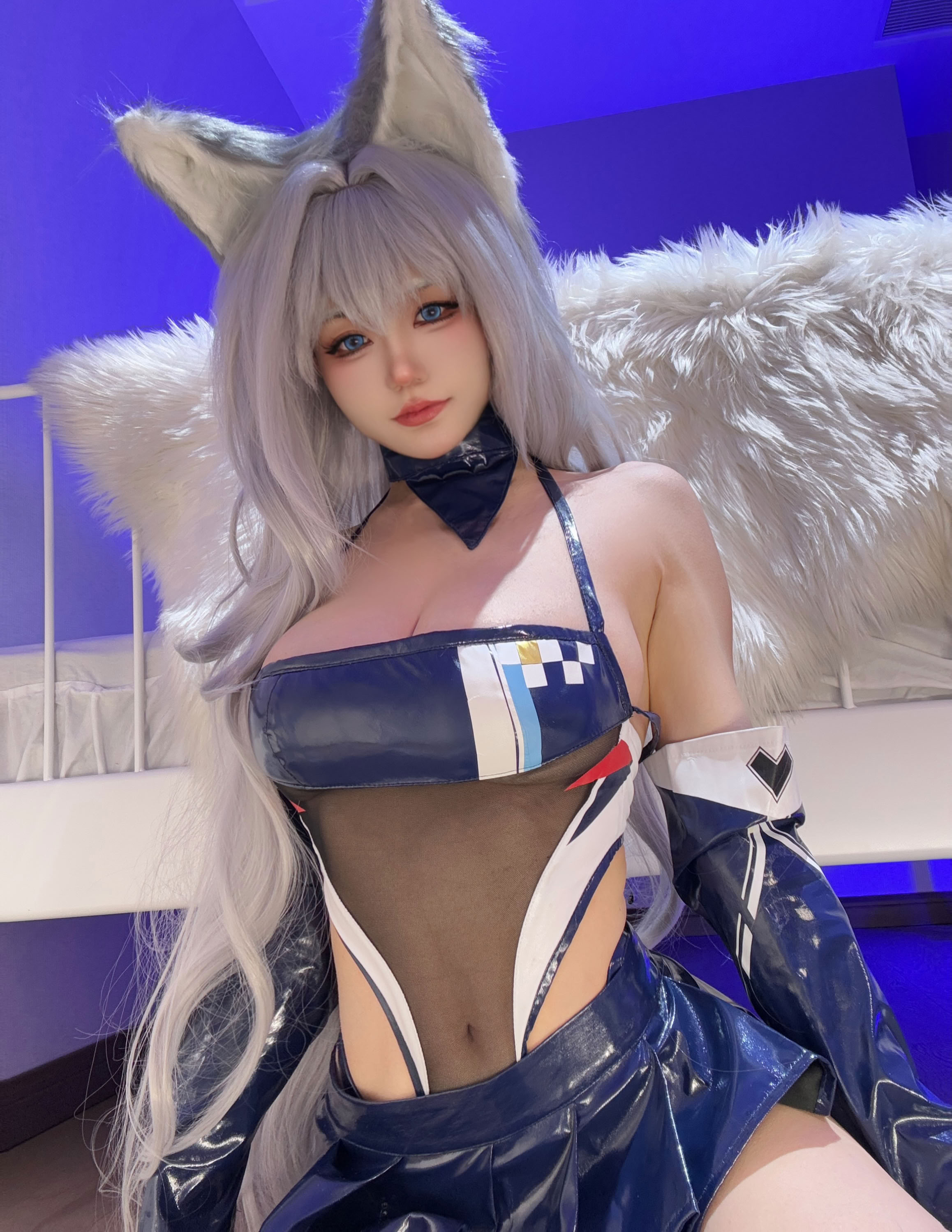 Đọc truyện hentai Tuyển tập Albums siêu phẩm Cosplay - CHap 1233 - Chiyo Ogura w - Shinano Racing Girl (Azur Lane)