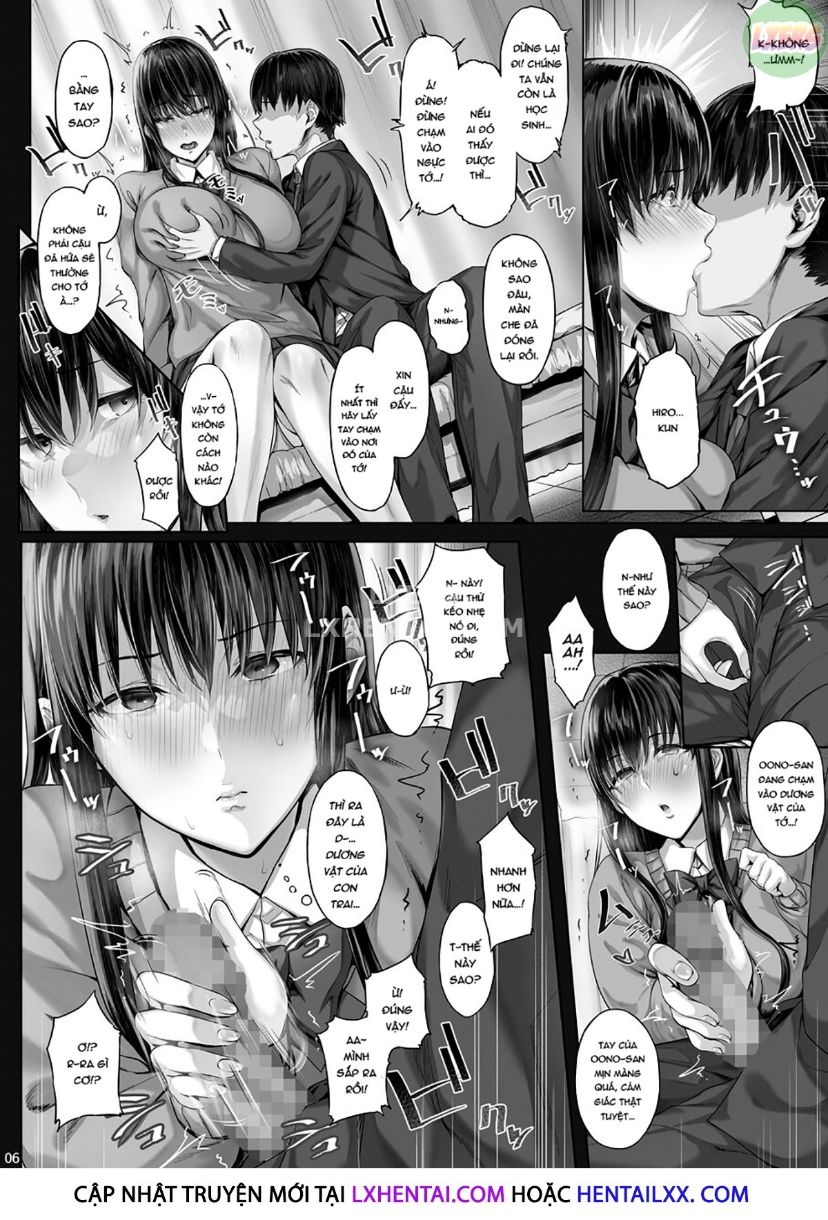 Đọc truyện hentai Kanojo Ga Boku No Shiranai Tokoro De - Chap 1