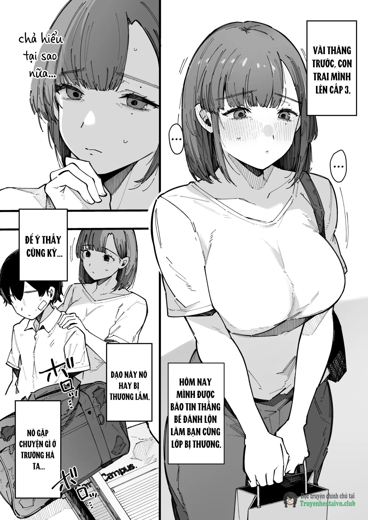 Đọc truyện hentai Hahaoya de Irarenaku Natta Watashi - Oneshot