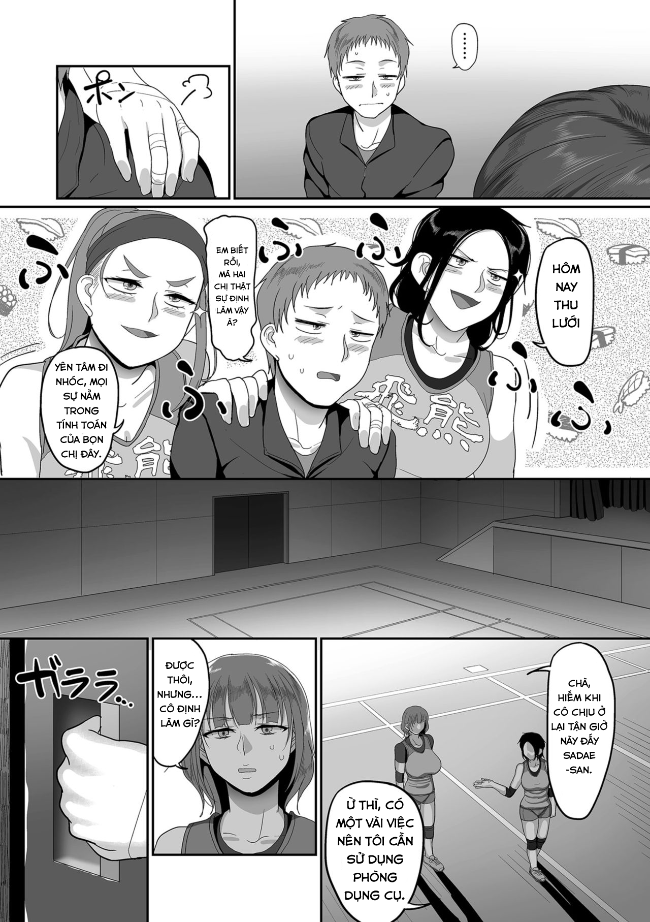 Đọc truyện hentai ĐỘI BÓNG CHUYỀN DÂM DỤC - Chap 3