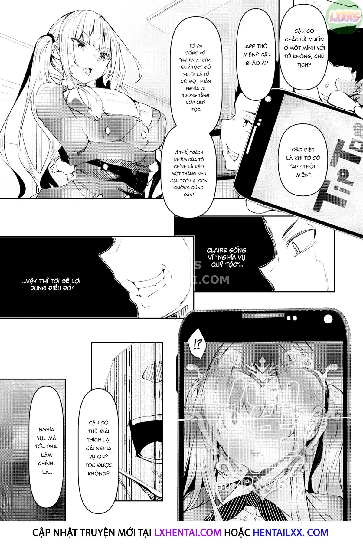 Đọc truyện hentai Thiên đường thôi miên - Chap 3