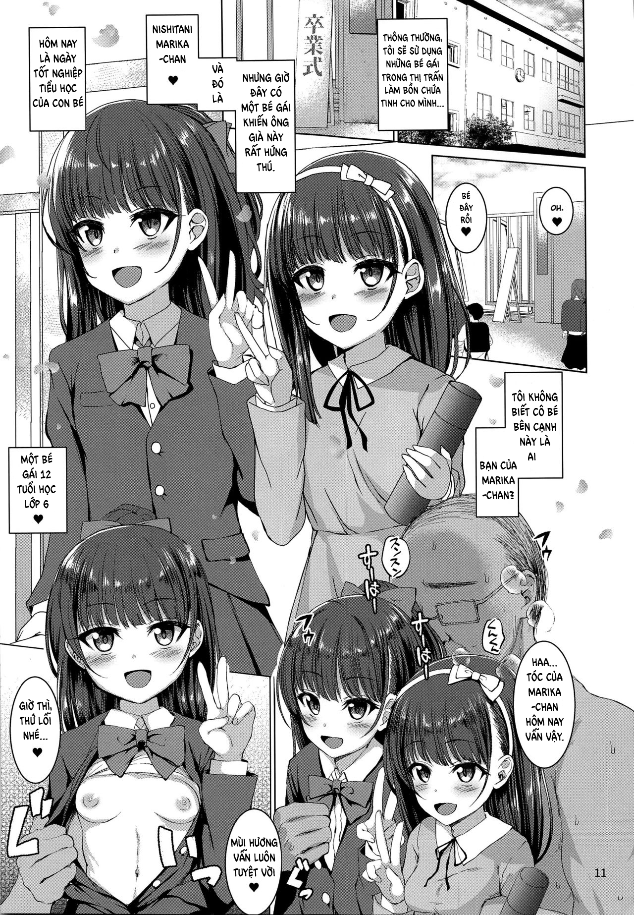 Đọc truyện hentai Ông già với khả năng ngưng đọng thời gian - Oneshot