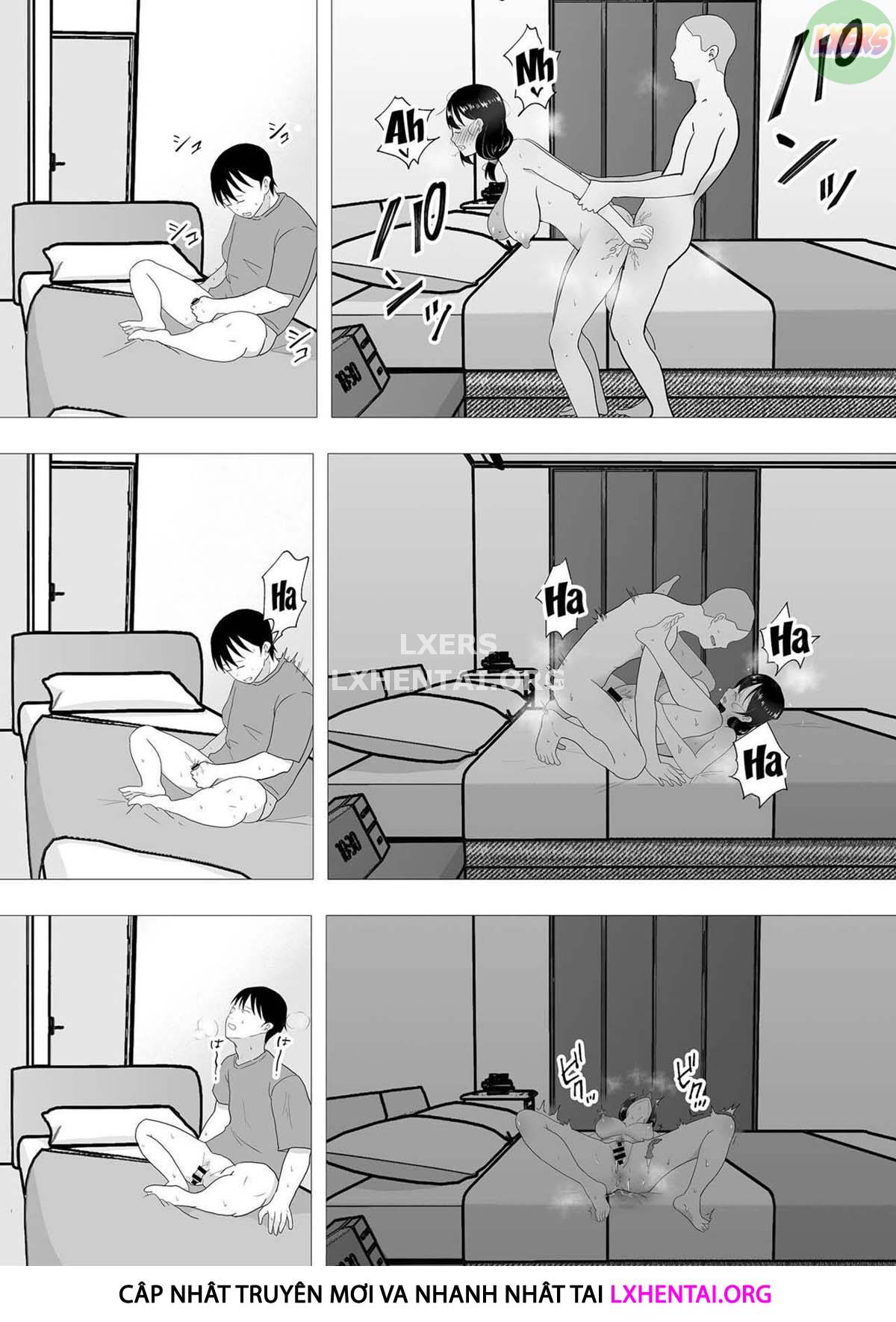 Đọc truyện hentai Người mẹ yêu quý của tôi, cô bạn gái ngốc nghếch của tôi - Chap 2