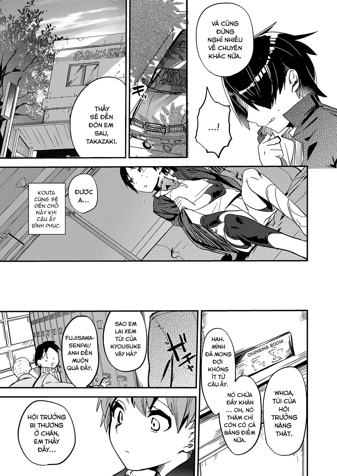 Đọc truyện hentai Nakimushi Buchou Make nai de - Oneshot