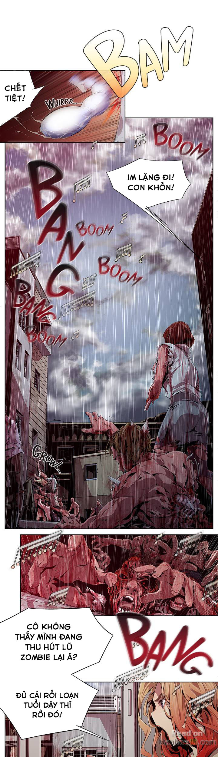 Đọc truyện hentai Vùng Đất Tử Thần - Chap 3