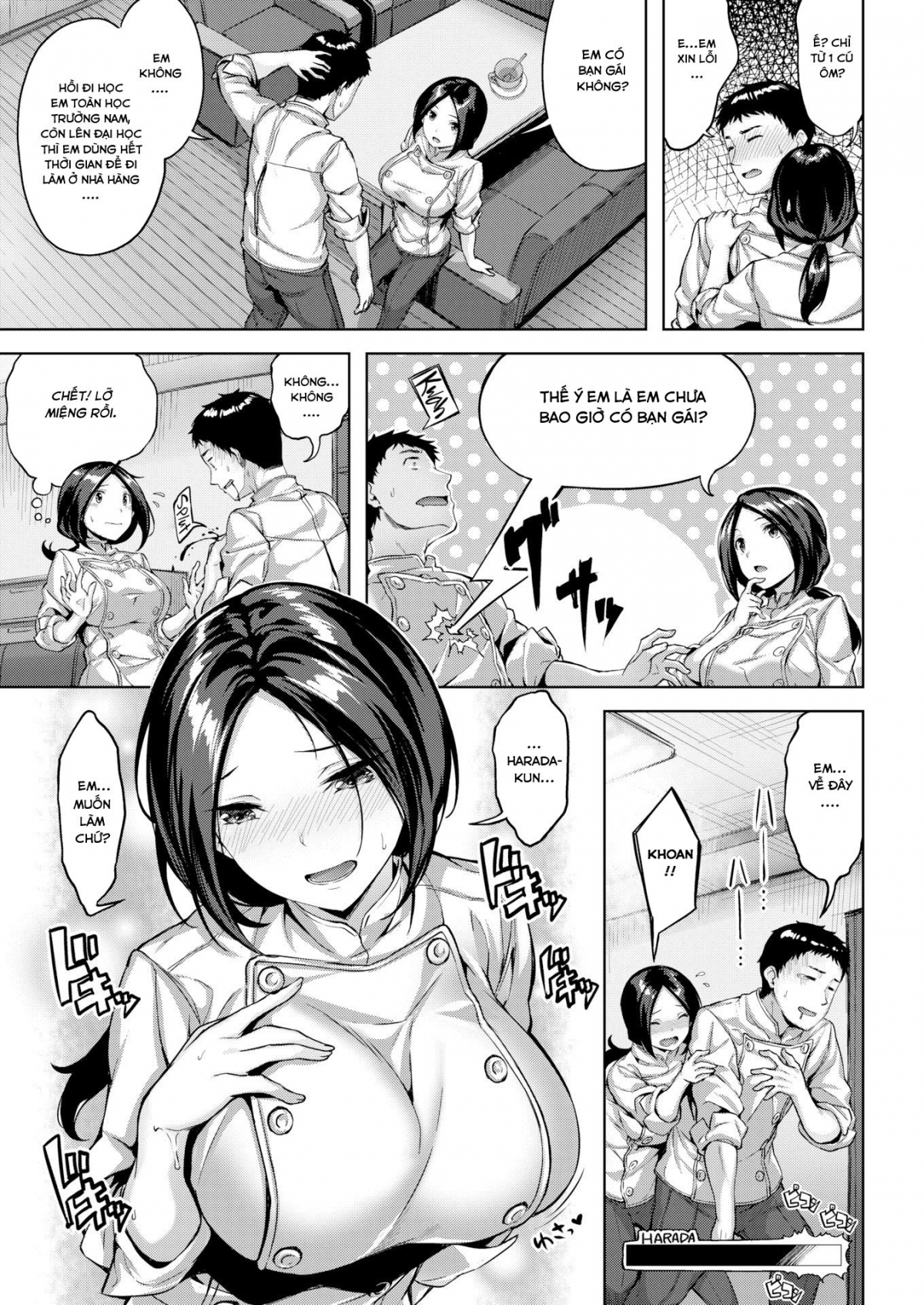 Đọc truyện hentai Đầu bếp Cá Chà Bặc - Oneshot