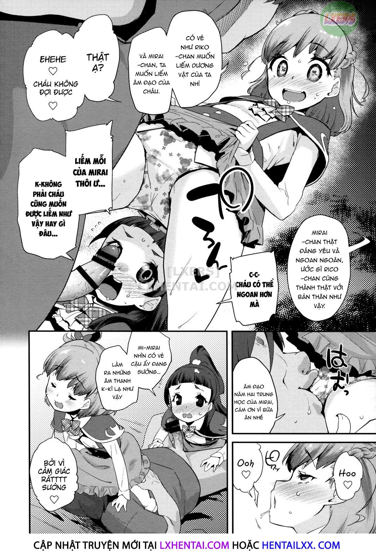 Đọc truyện hentai Cure Up Ra Pa Pa! Noumiso Kowarechae! - Oneshot