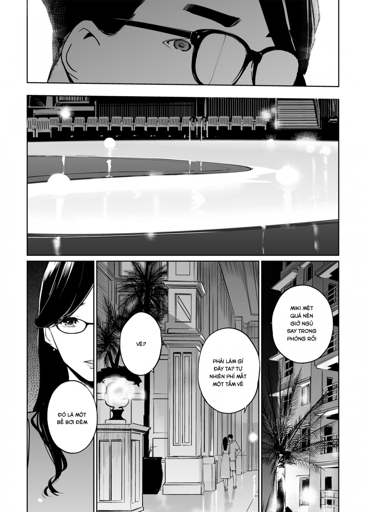 Đọc truyện hentai NTR Midnight Pool 2 - Chap 1