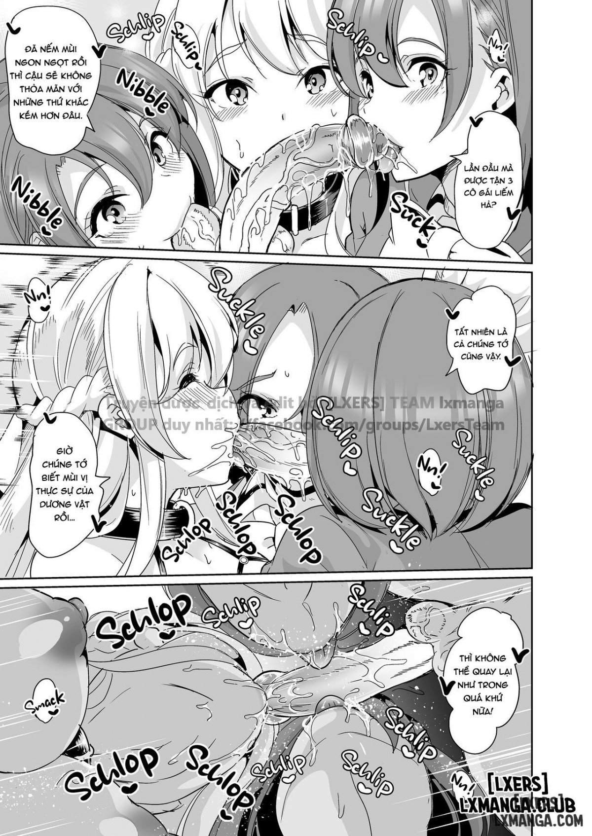 Đọc truyện hentai The Lone Cock in the Sex Club for Girls - Oneshot