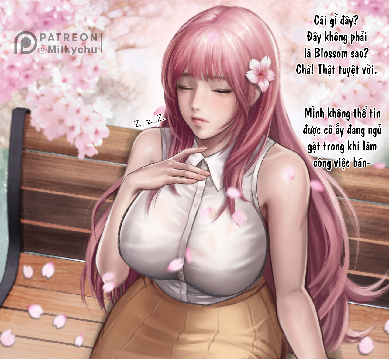 Đọc truyện hentai Part-timer cherry blossom girl - Oneshot