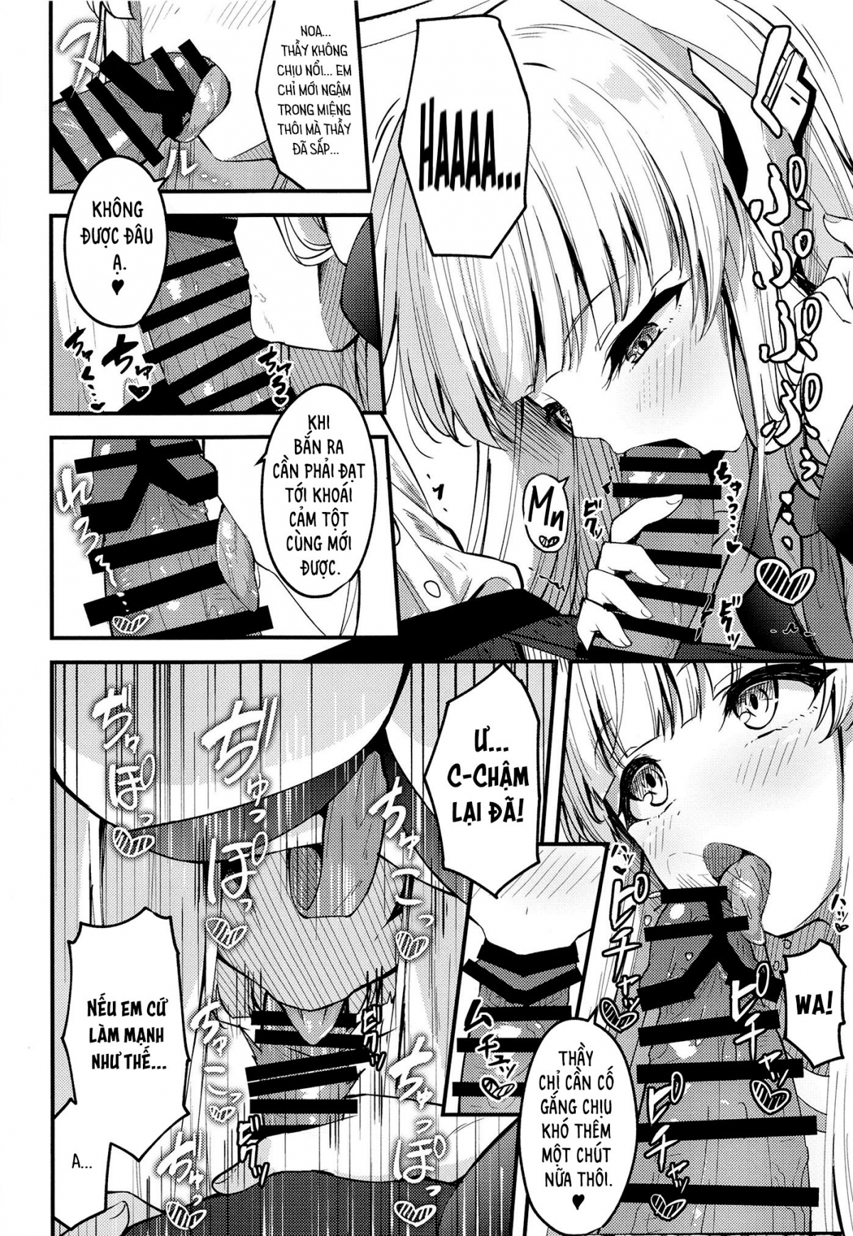 Đọc truyện hentai Seishori NOR Asobi - Ryoute ni Sensei to Yuuka-chan - Oneshot nứng