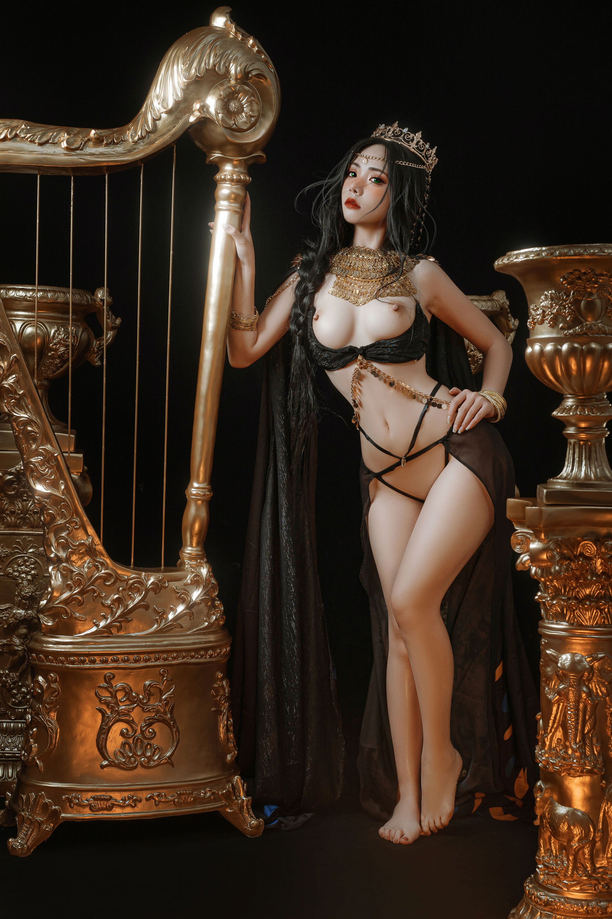 Đọc truyện hentai Tuyển tập Albums siêu phẩm Cosplay - Chap 567 - Cracking Girl Meow Xiaoji - Wind Chime Princess (Aeolian)
