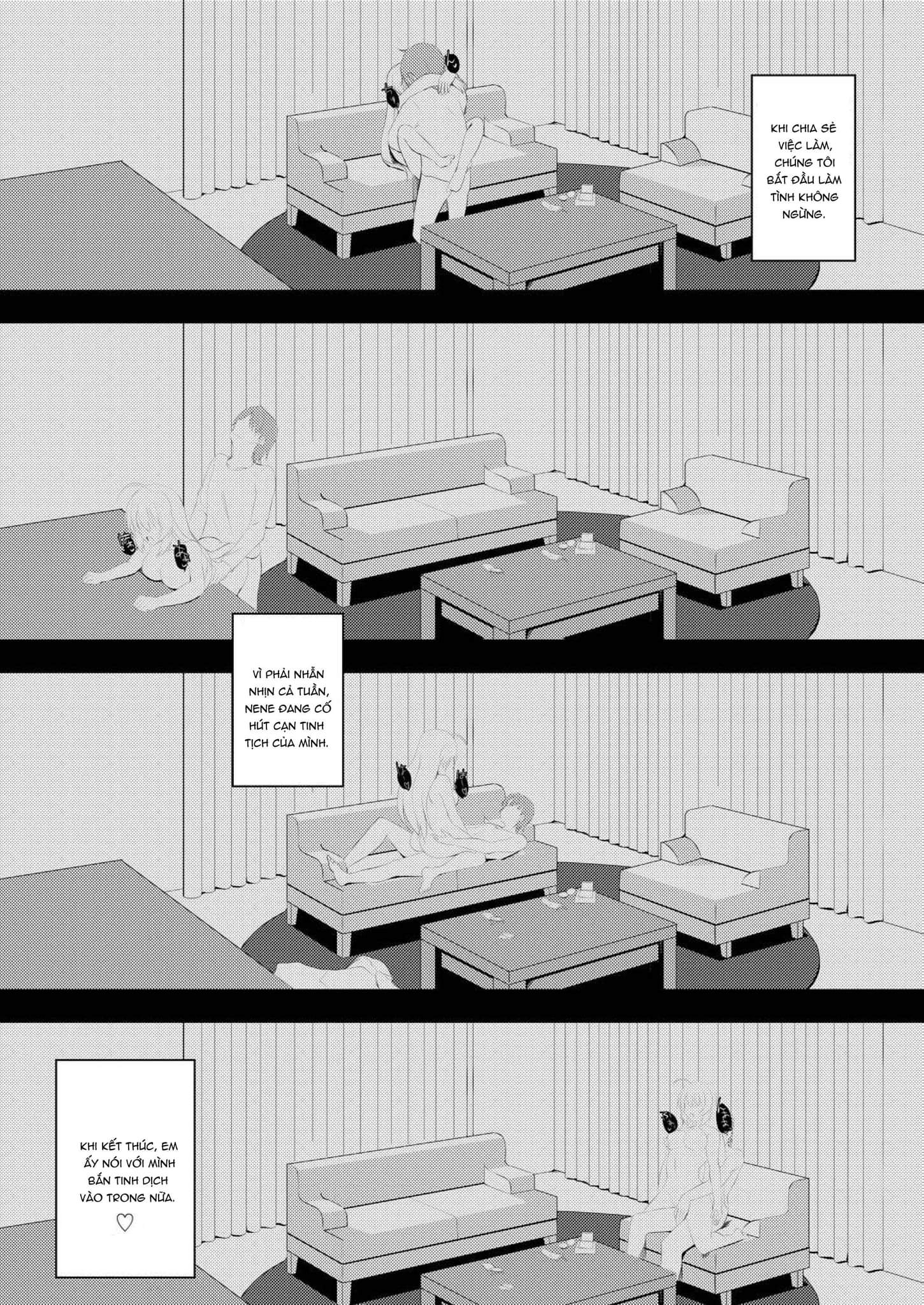 Đọc truyện hentai Onanie Daisuki na Kanojo ni Isshuukan Ecchi Gaman saseta Kekka (Sanoba Witch) - Oneshot