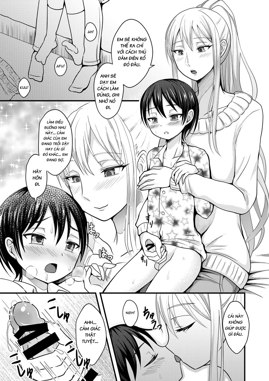 Đọc truyện hentai Amaetagari Na Otouto wa Onee-chan Banare ga Dekinai - Oneshot