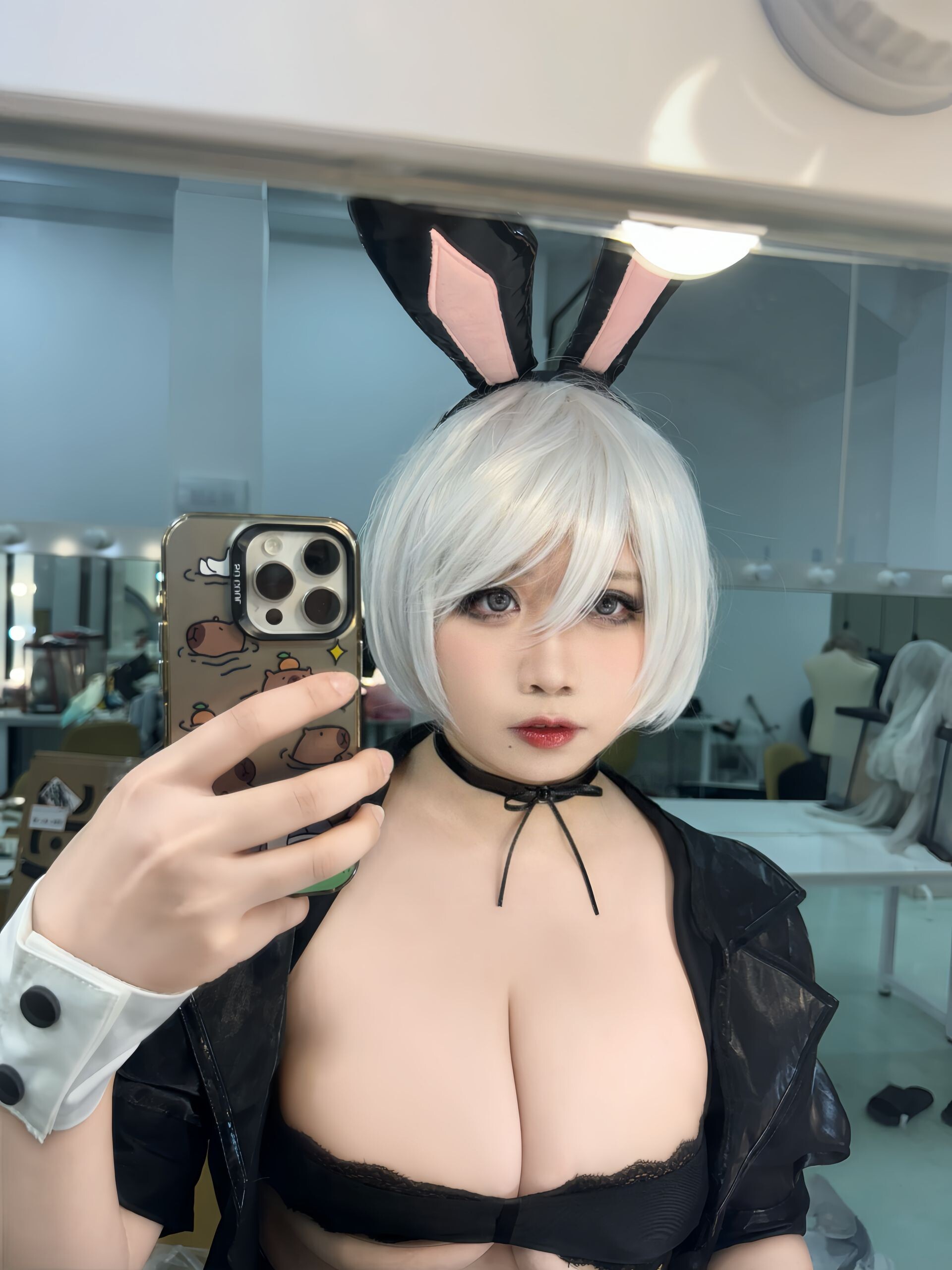 Đọc truyện hentai Tuyển tập Albums siêu phẩm Cosplay - Chap 1041 - Sadako Peach - Bunny Girl