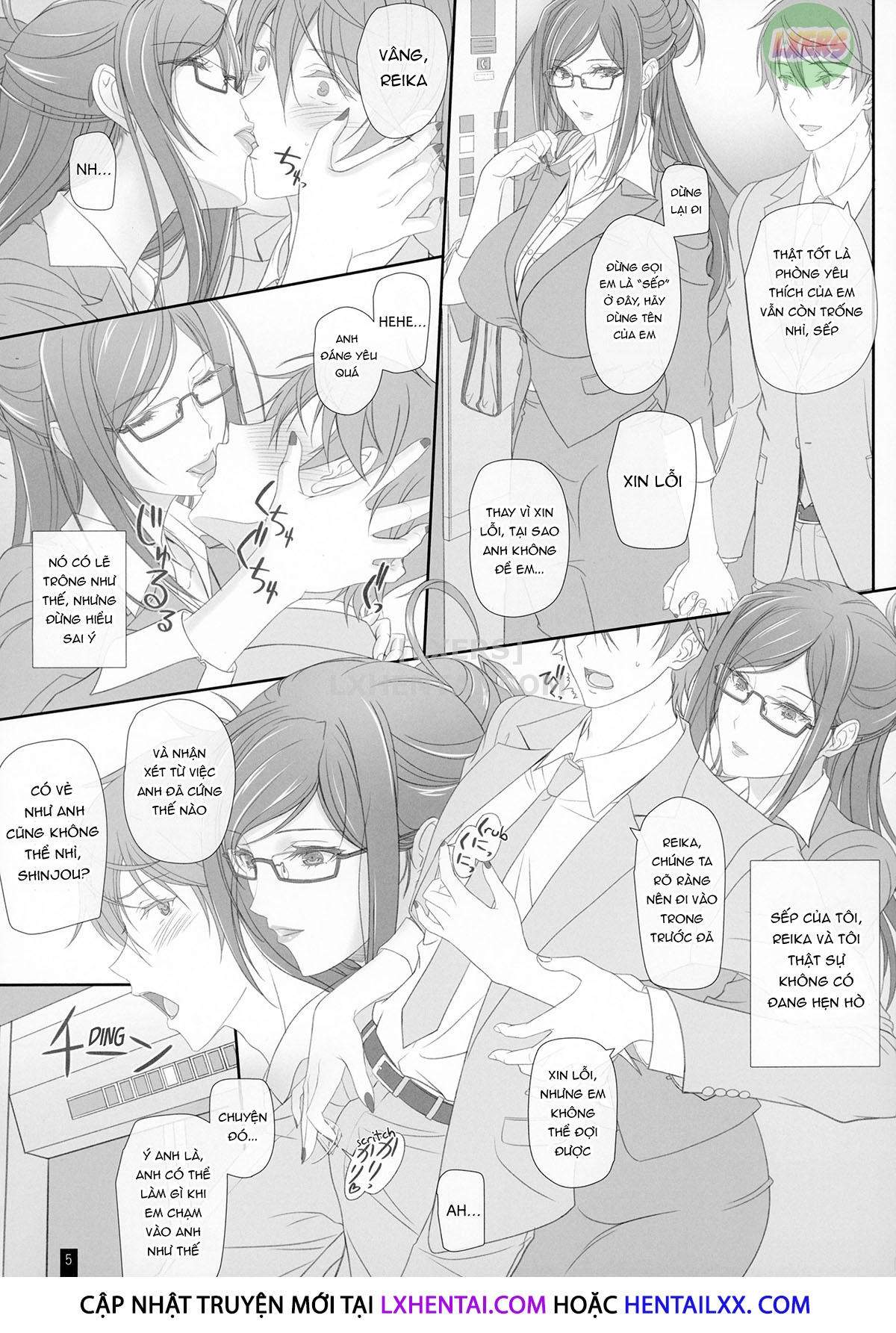 Đọc truyện hentai Having Sex With My Female Boss - Oneshot