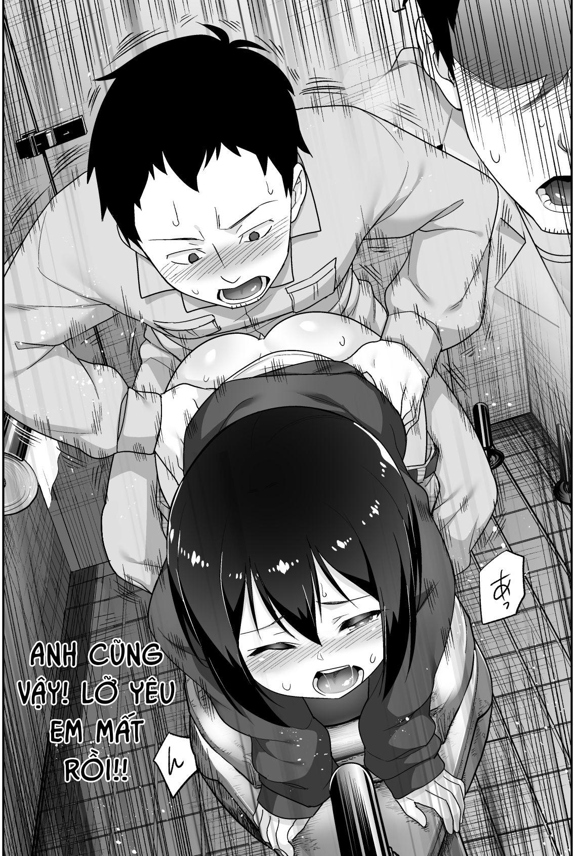 Đọc truyện hentai Anh bảo vệ may mắn và em học sinh xui xẻo. - Chap 3: Hăng máu.