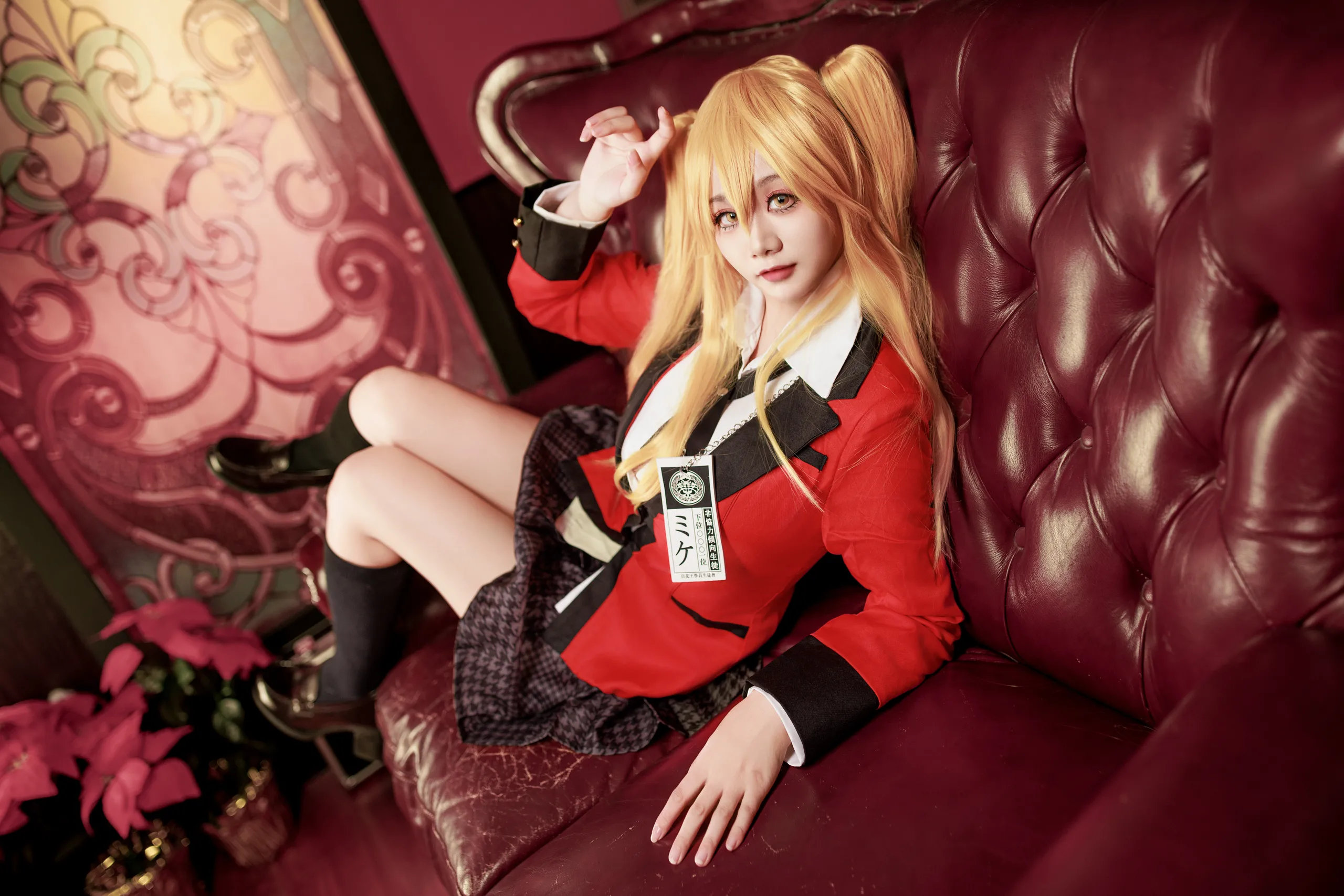 Đọc truyện hentai Tuyển tập Albums siêu phẩm Cosplay - Chap 1109 - A Xuexue - Kakegurui Saotome Meiari Uniform