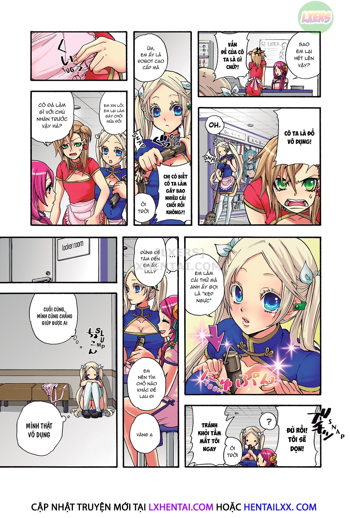 Đọc truyện hentai Robot thú cưng Lilly - Chap 4